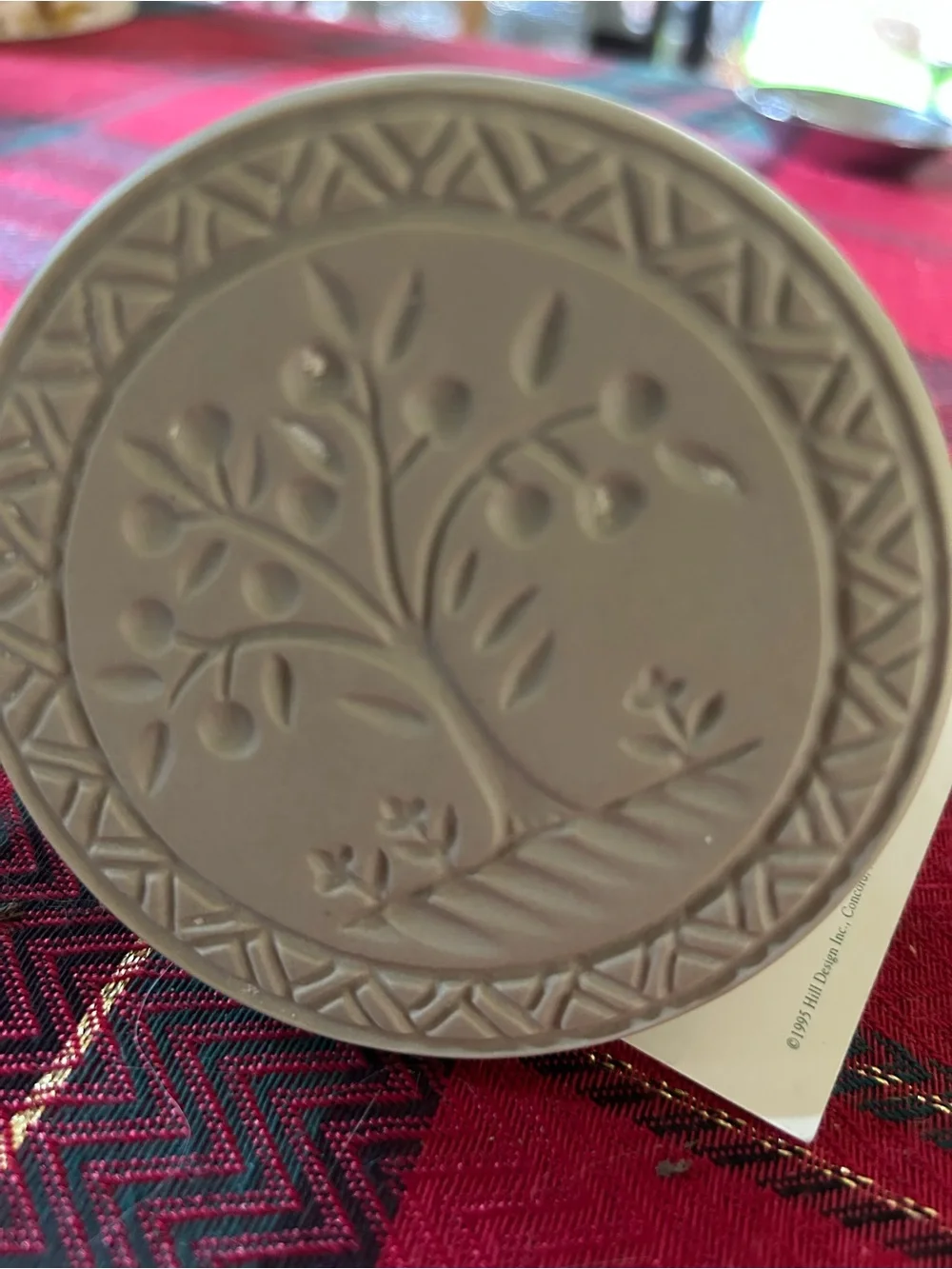 Brown Bag Cookie Art stamp. NWT. Vintage 1995